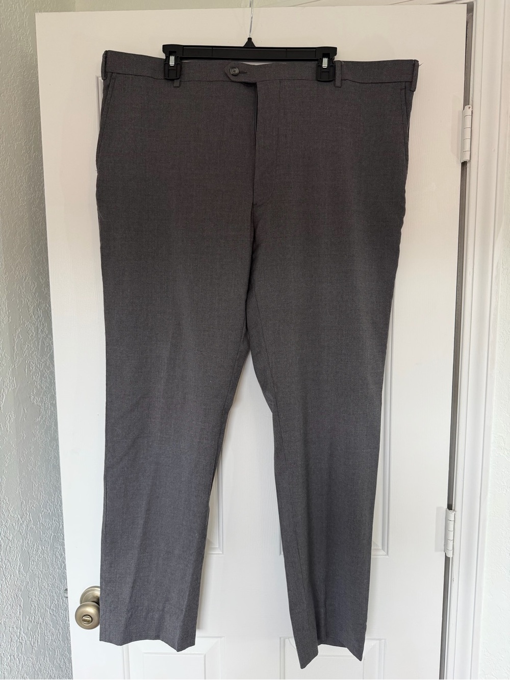 Kenneth Cole Men's Charcoal Dress Pants